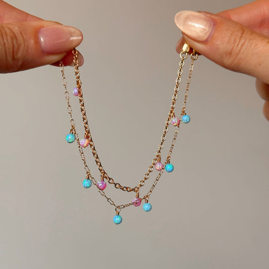 Opal Bracelets (6.5" + 1" Extender)