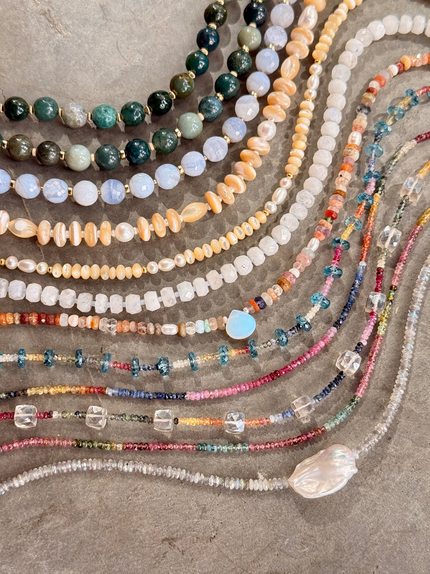 Green Jasper Necklace