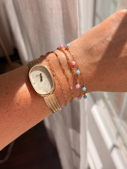 Opal Bracelets (6.5" + 1" Extender)
