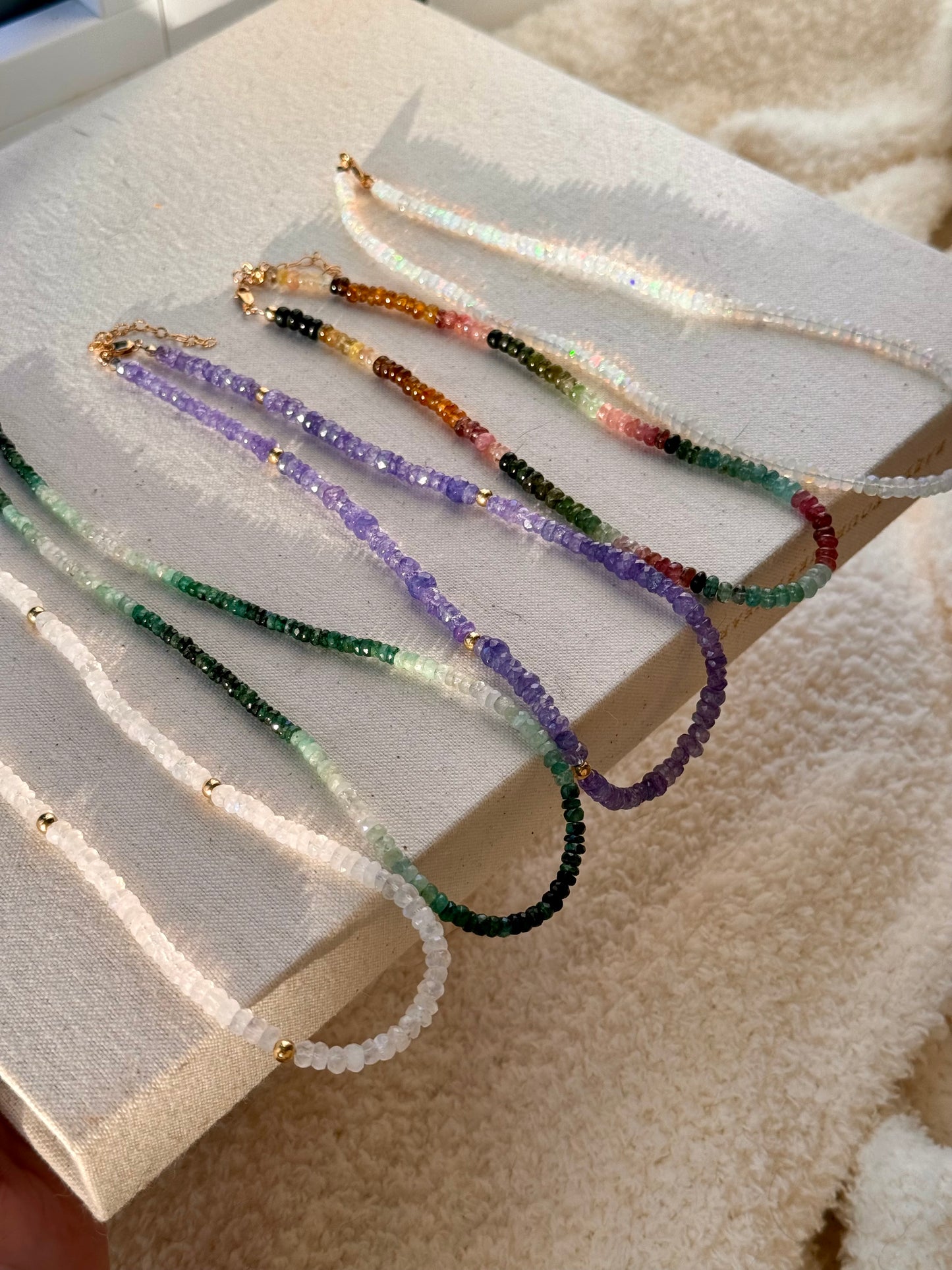 Tanzanite Necklace & Bracelet