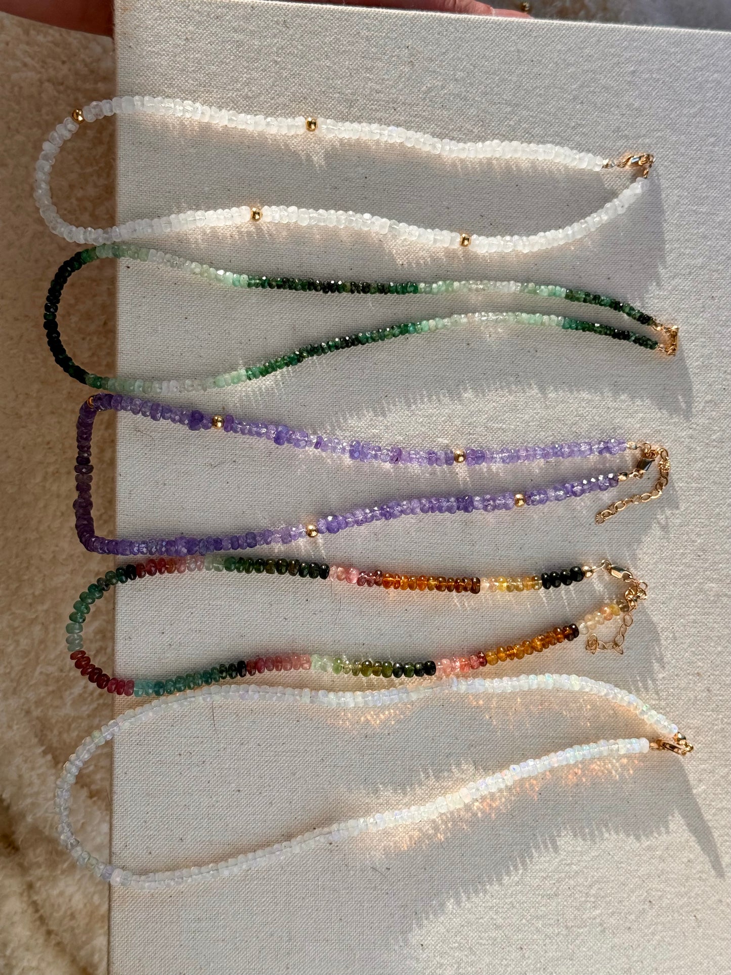 Tourmaline Necklace & Bracelet