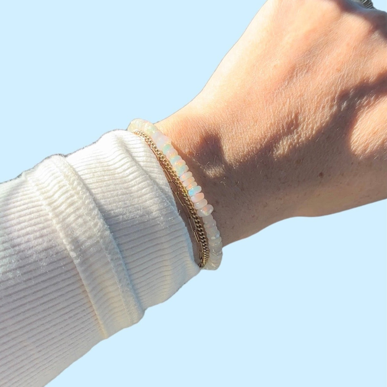 Ethiopian Opal Bracelet