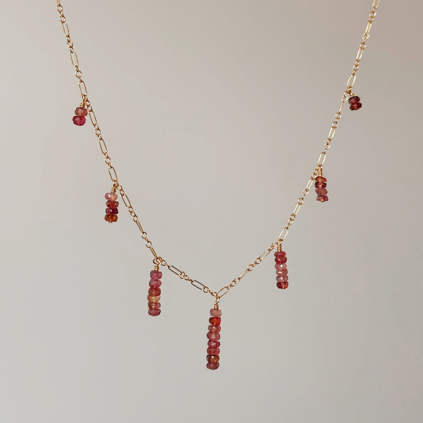 Pink Tourmaline (16" + 2" Extender)
