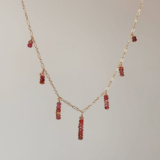 Pink Tourmaline (16" + 2" Extender)