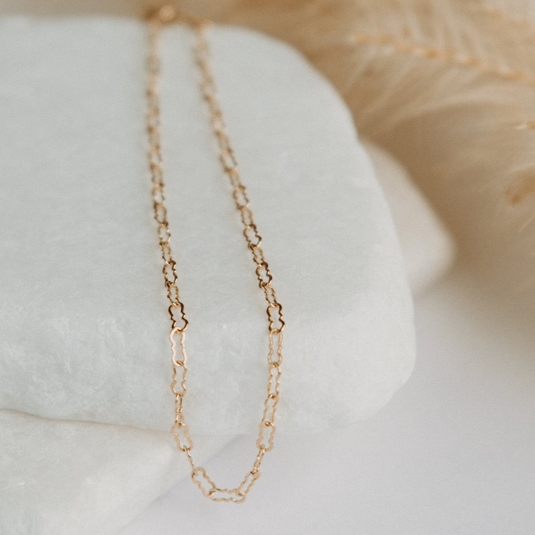 14k Solid Gold Avery Bracelet