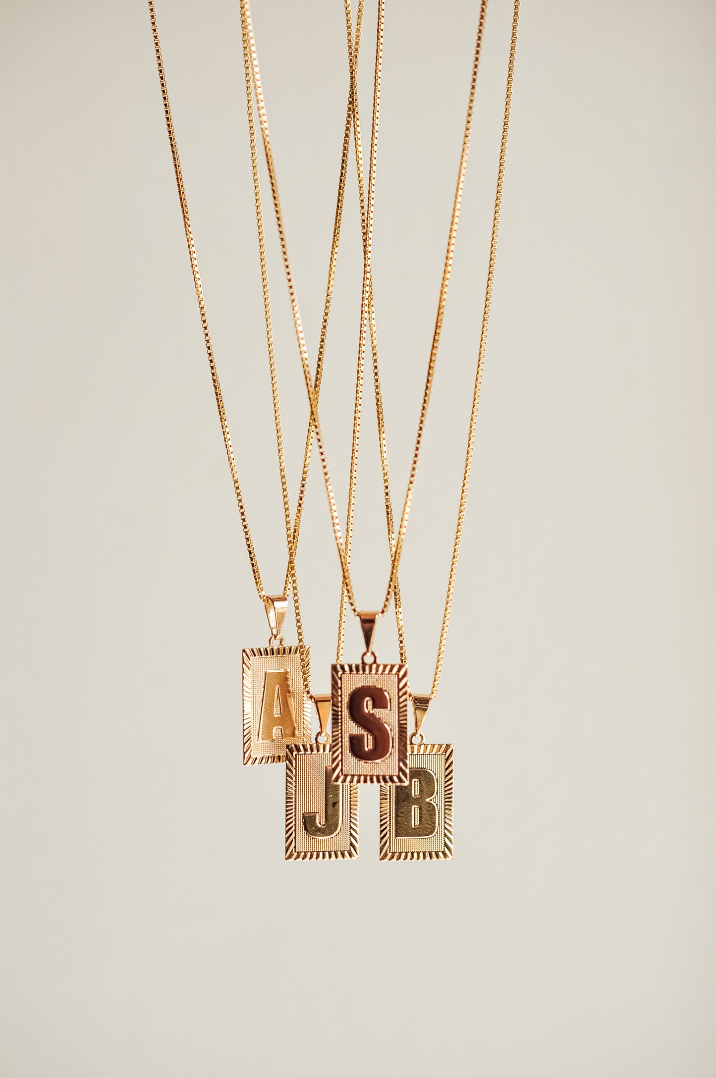 Initial Pendant Necklace