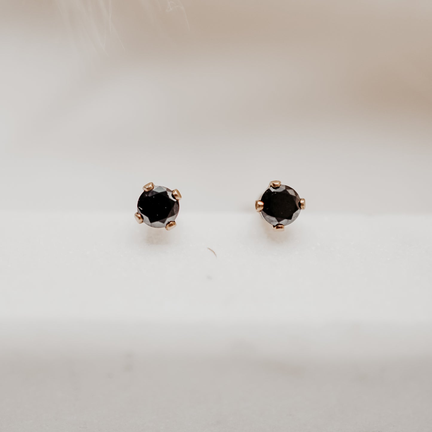 Every Day Black Studs - Quad Espresso Jewelry