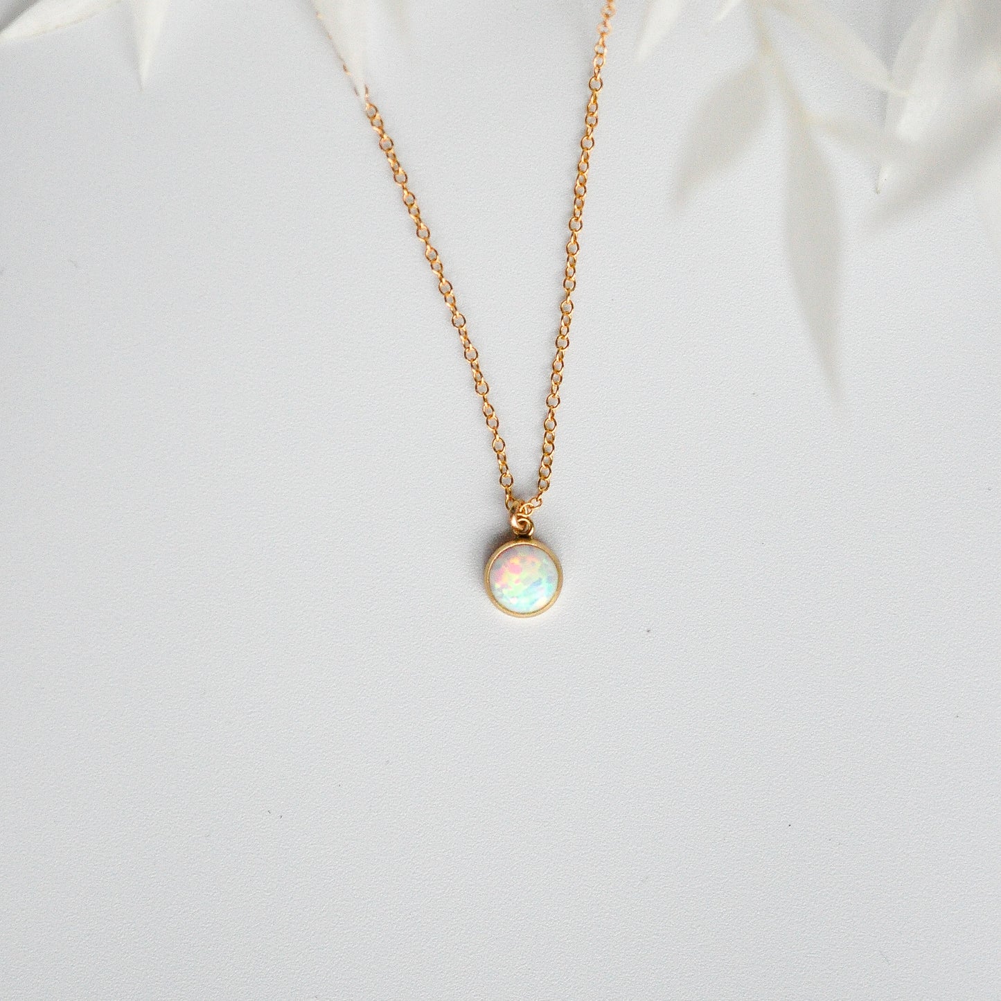 Opal Set (Necklace & Earrings)