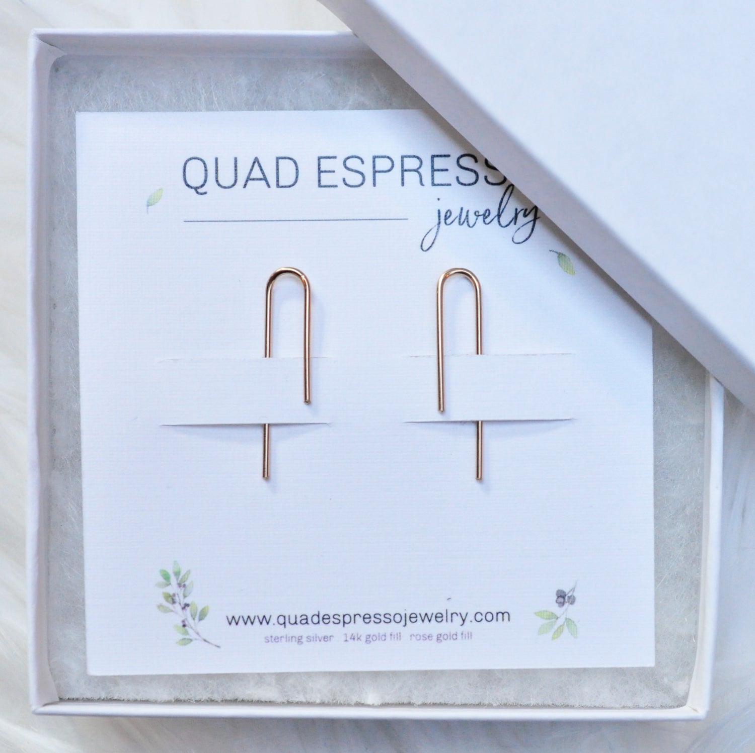 Tiny Threaders - Quad Espresso Jewelry
