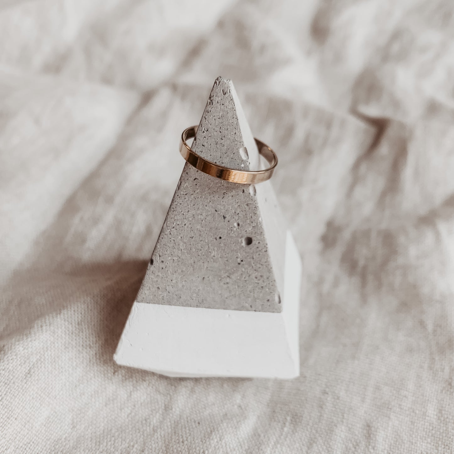 Flat & Twisted Ring Stack - Quad Espresso Jewelry