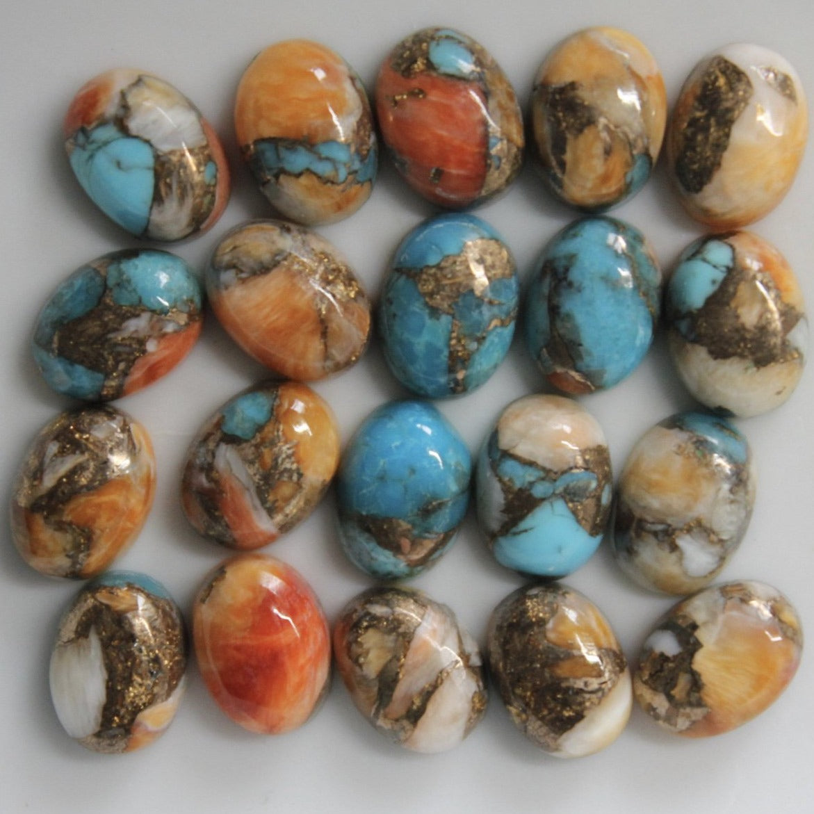 OVAL Ring - Copper Turquoise