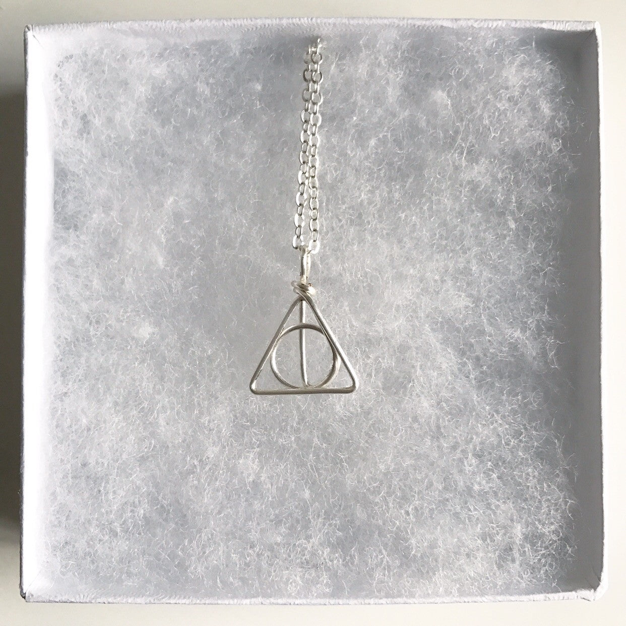 Deathly Hallows Necklace - Quad Espresso Jewelry