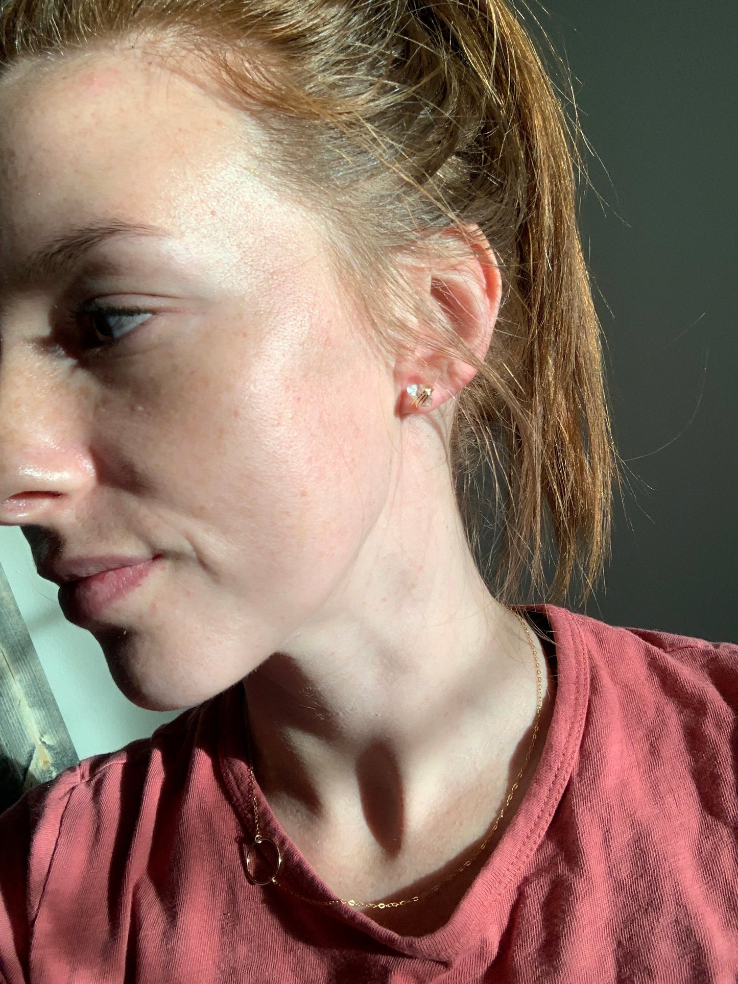 Herkimer Diamond Studs - Quad Espresso Jewelry