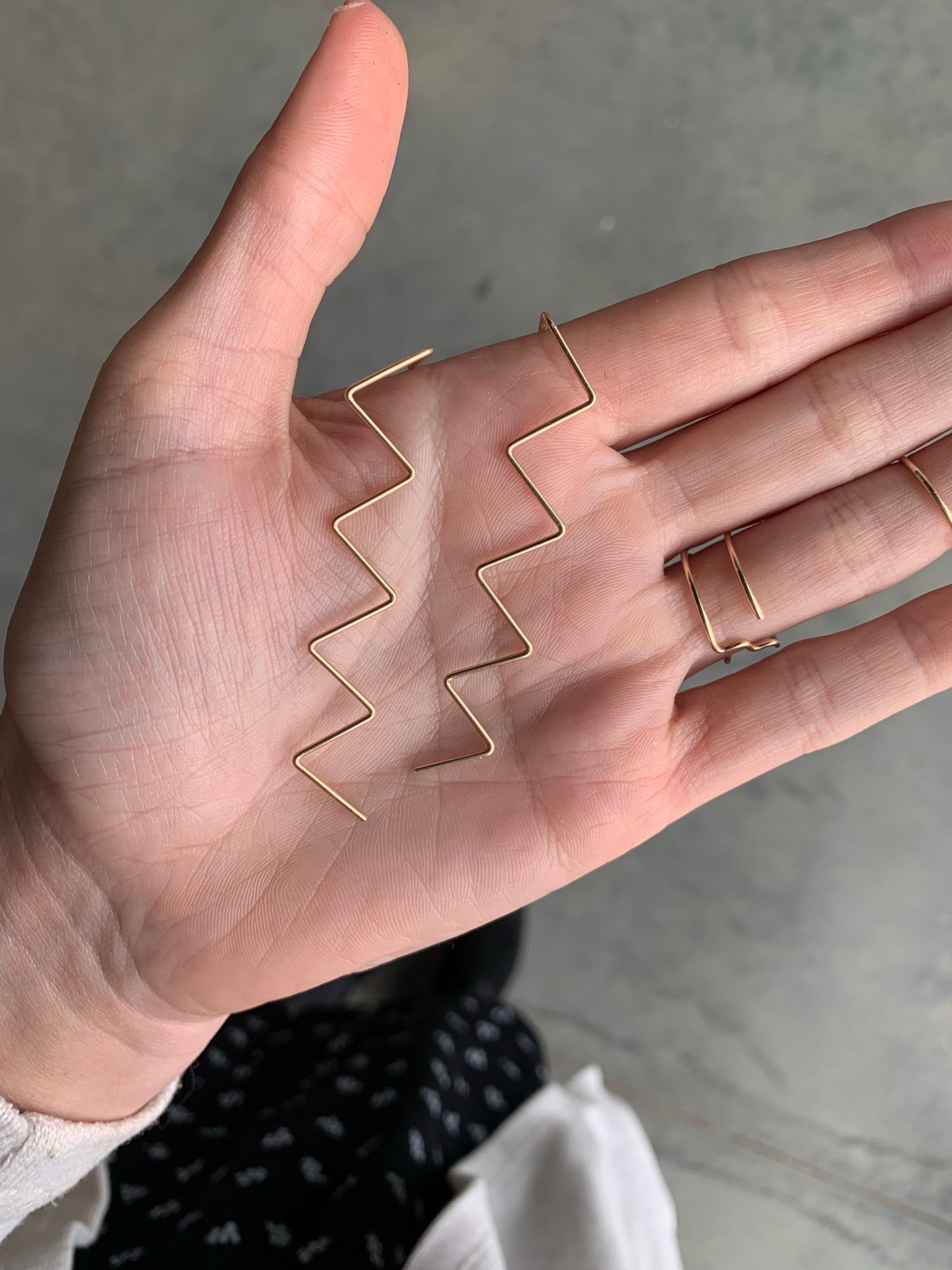 Ziggy Zags - Quad Espresso Jewelry