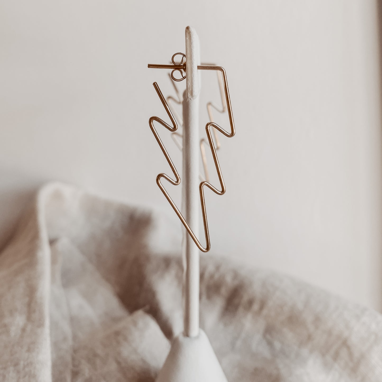 Lightning Bolts - Quad Espresso Jewelry