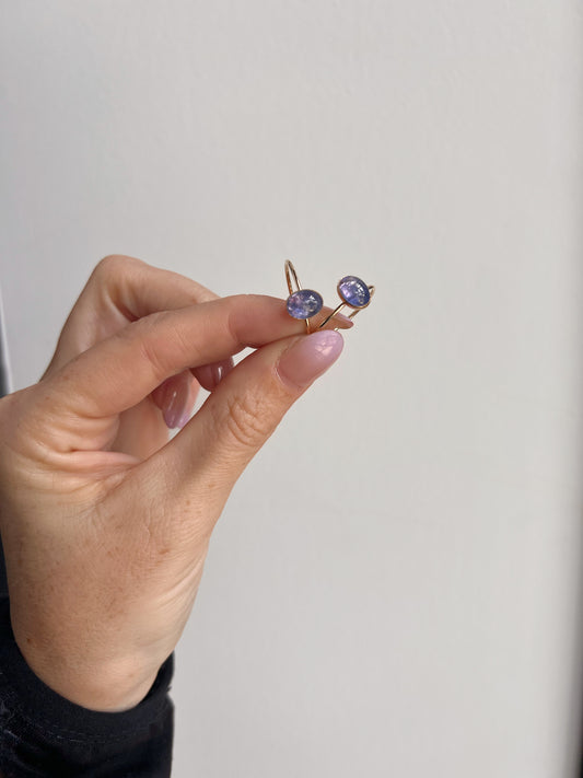 OVAL Ring - Tanzanite