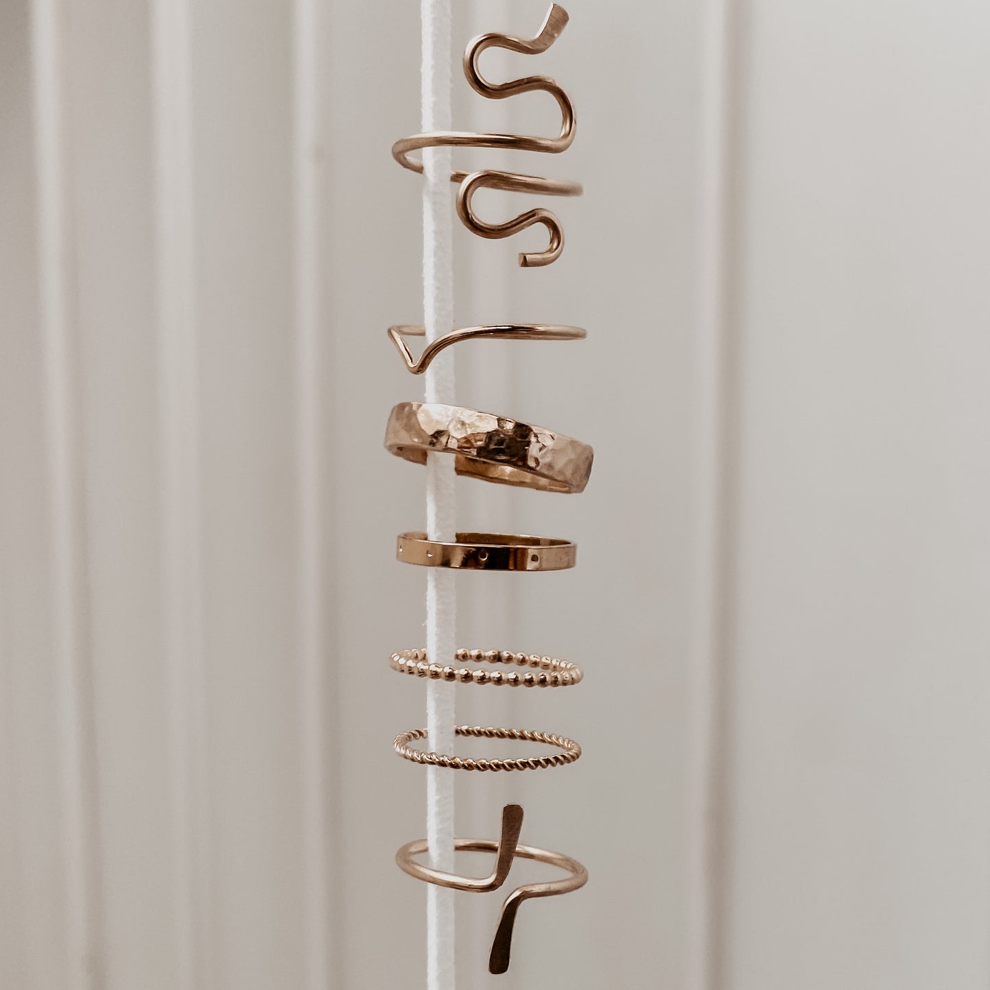 A Ring Collection - Quad Espresso Jewelry