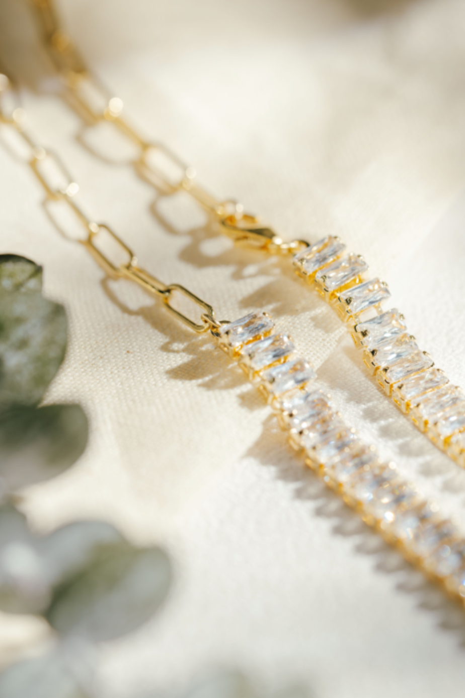Double Wrap Stone Bracelet