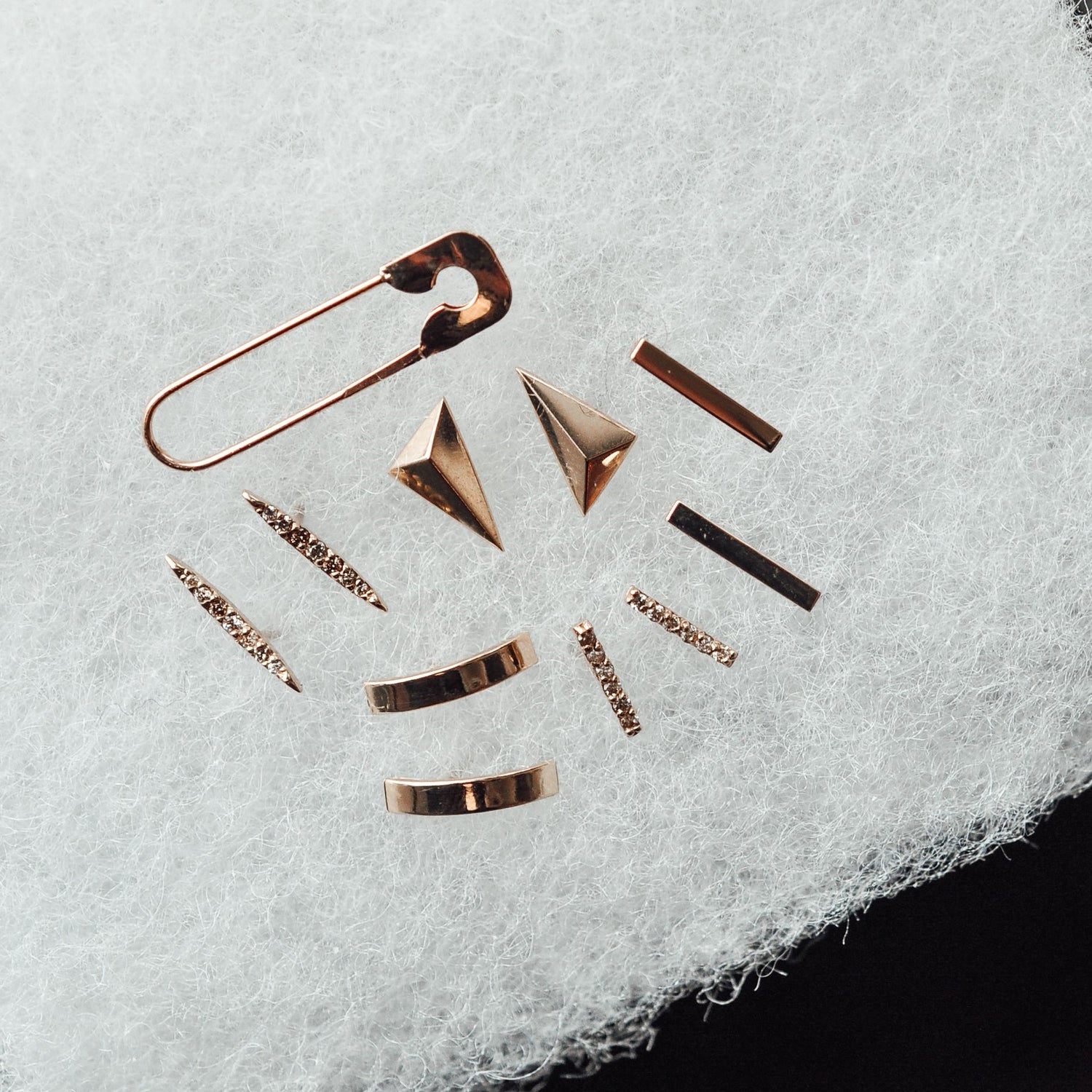 14k Solid Gold Earrings