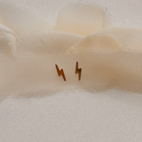 Lightning Studs - Quad Espresso Jewelry