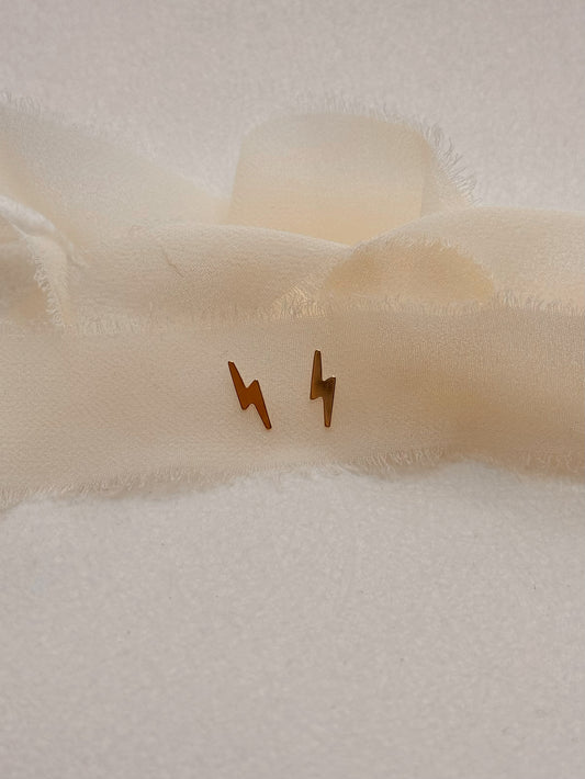 Lightning Studs - Quad Espresso Jewelry