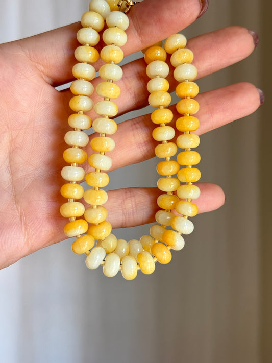 Buttercup Beaded Necklace