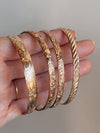 Textured Bangles
