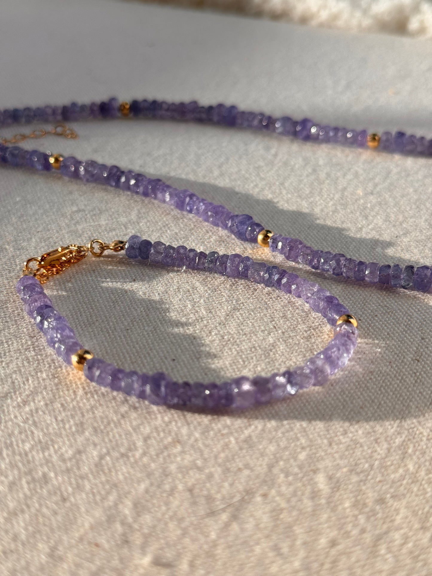Tanzanite Necklace & Bracelet