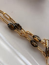 Chocolate Lilah Enamel Bracelet
