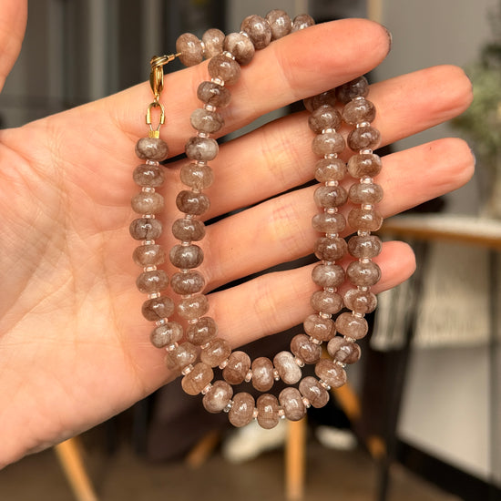 Chocolate Brown 17” - Quad Espresso Jewelry