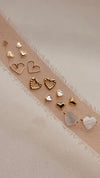 Rope Heart Studs