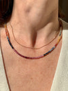 Rainbow Sapphire Necklace