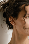 Simple Square Studs - Quad Espresso Jewelry
