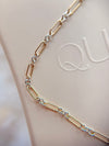Two Toned Emmy Anklet
