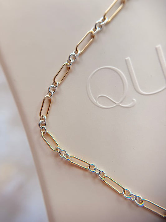 Two Toned Emmy Anklet