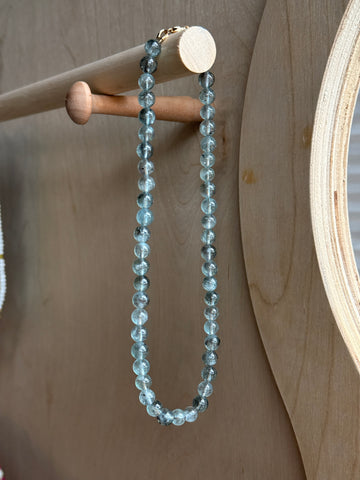 Green Devil Aquamarine Necklace