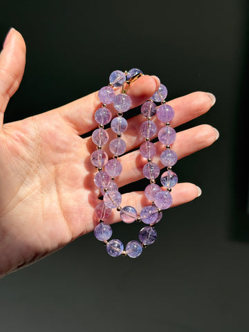 Lavender Moon Quartz Bracelet