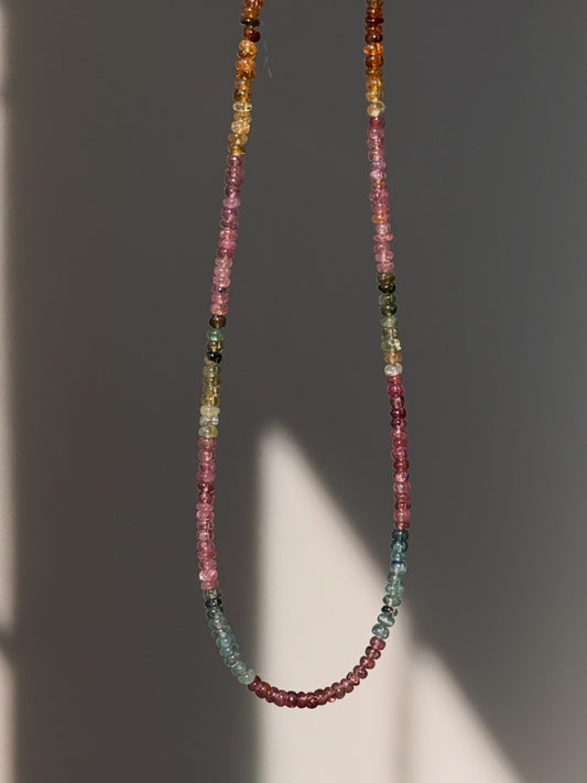 Watermelon Tourmaline Necklace
