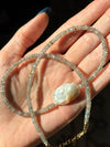 Labradorite + Boraque Pearl Necklace