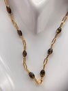 Chocolate Lilah Enamel Anklet