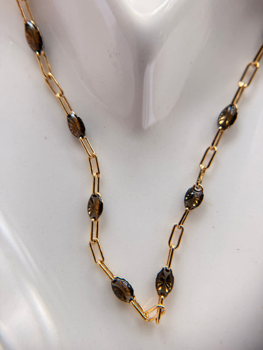 Chocolate Lilah Enamel Anklet