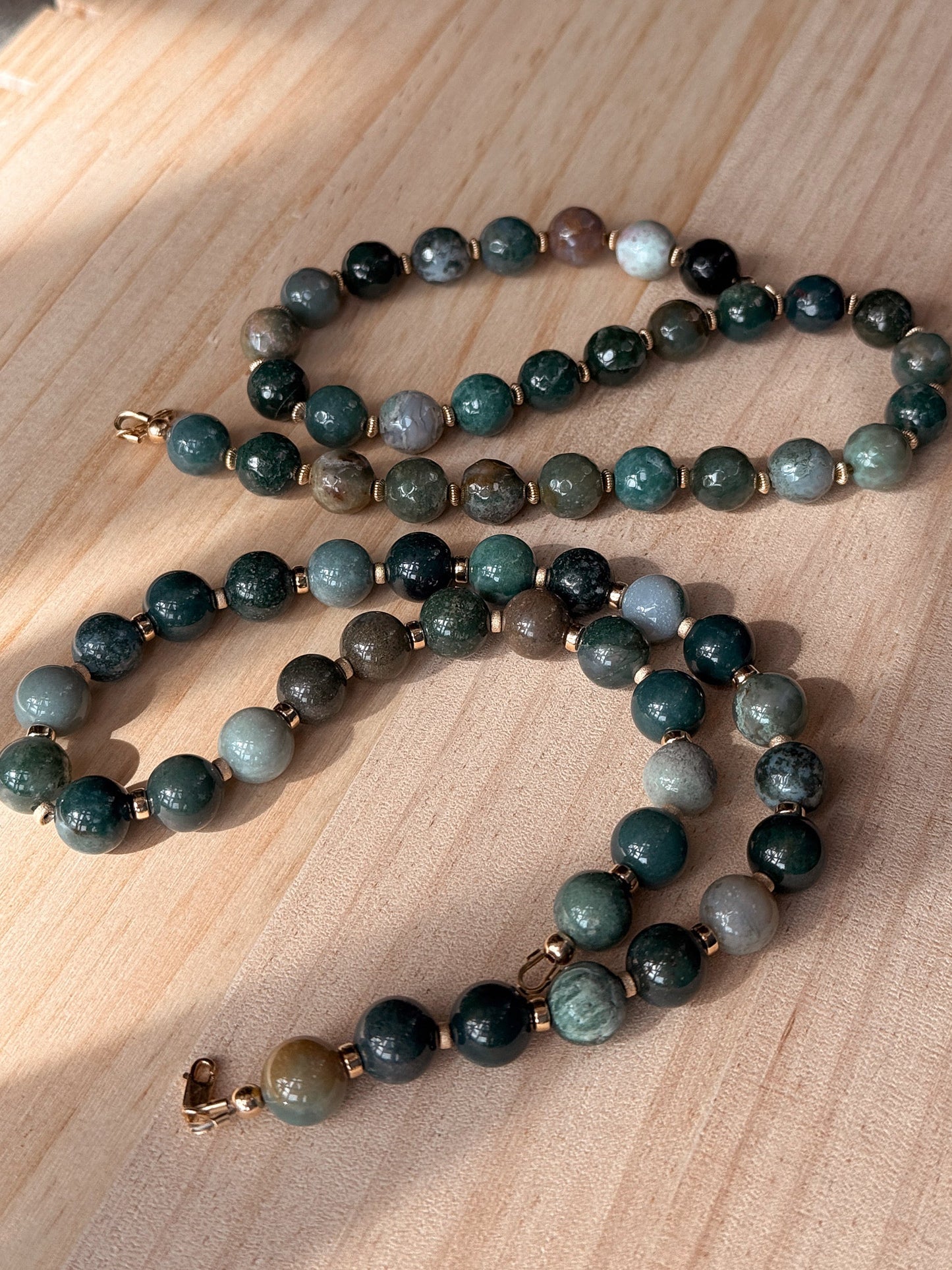 Green Jasper Necklace