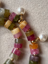 Tourmaline w/ Pearls