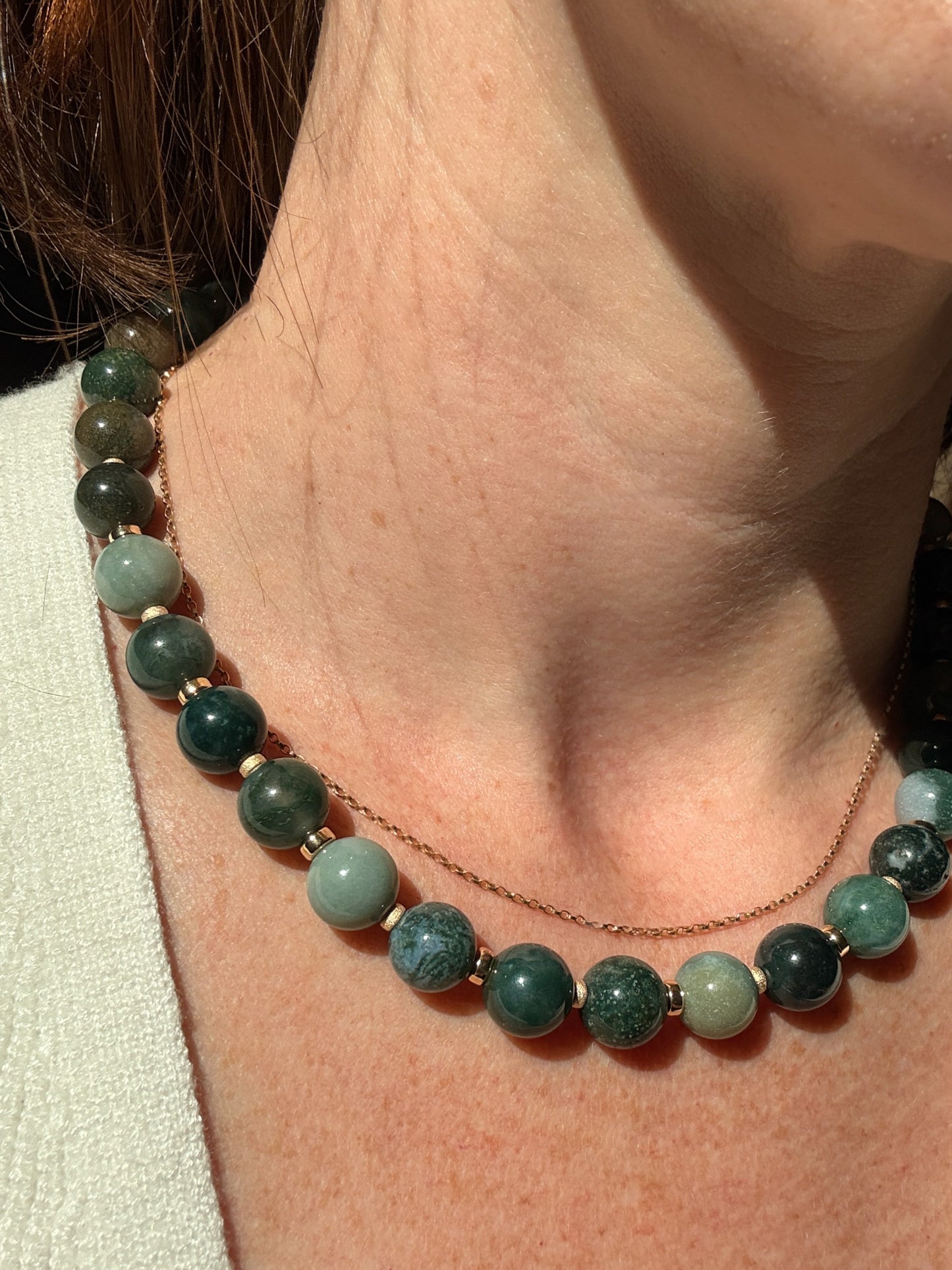 Green Jasper Necklace
