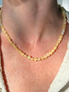 Golden Haze Beaded Necklace