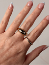 10k Solid Gold Diamond Star Ring