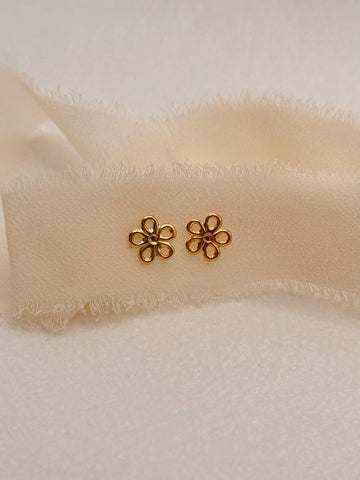 Daisy Studs - Quad Espresso Jewelry