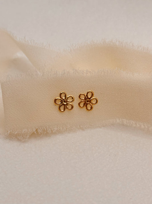 Daisy Studs - Quad Espresso Jewelry