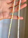 Sun Kissed Pearl Beaded Necklace