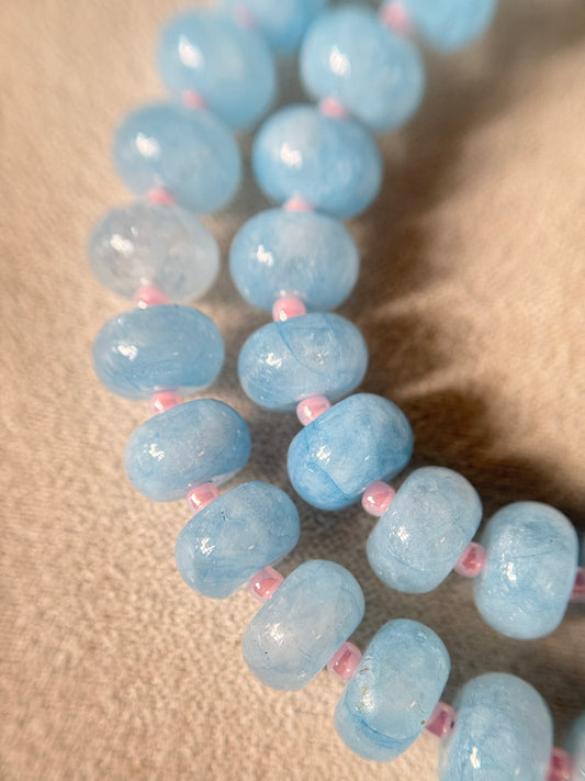 Baby Blue + Pink Spacers